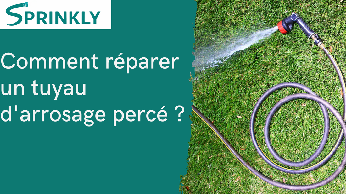 Comment réparer un tuyau d'arrosage percé 
