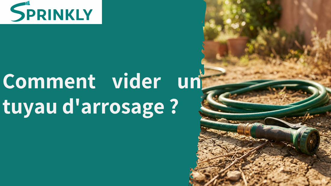 banniere Comment vider un tuyau d'arrosage ?