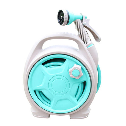 enrouleur tuyau arrosage portable petit 
