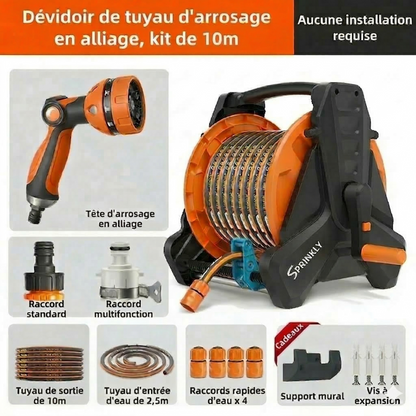 Devidoir Tuyau Arrosage - EASYROLL 10 à 50m