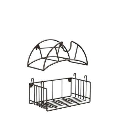 support tuyau arrosage avec panier 