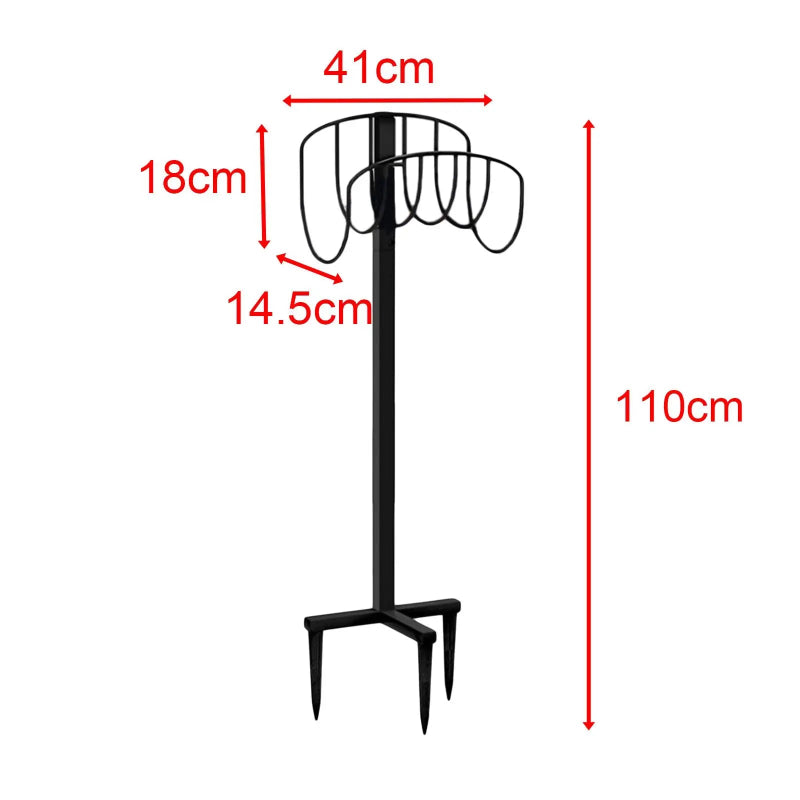taille support sur pied 